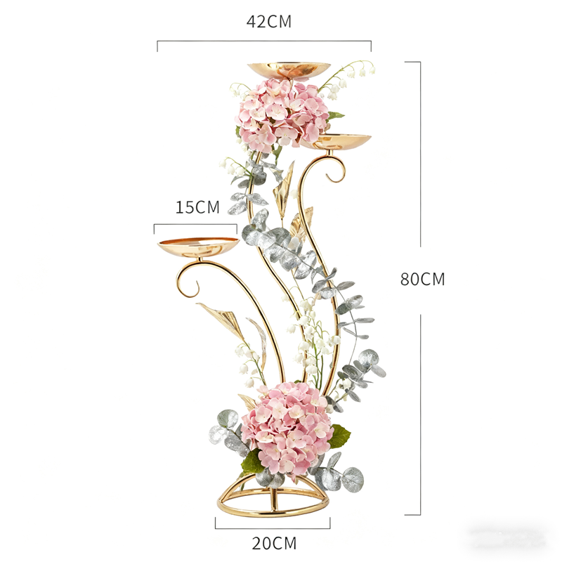 Wedding Decor Supply Store - Tempat Bunga Emas untuk Toko Perlengkapan
