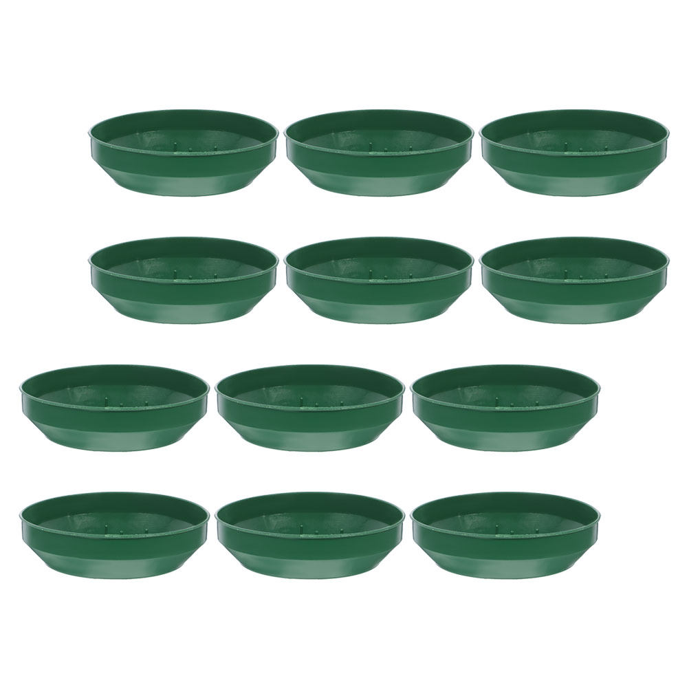 Wedding Floral Supply - 12 Buah Piring Pin Bulat Desain