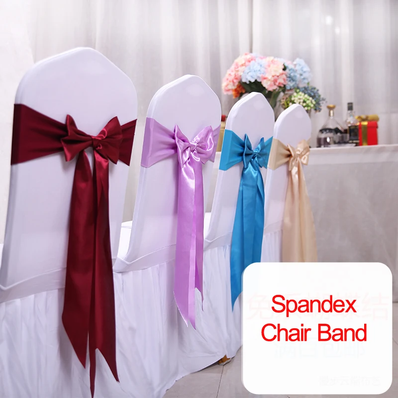 Chair Sash Organza - 25 Buah Pita Penutup Kursi Satin
