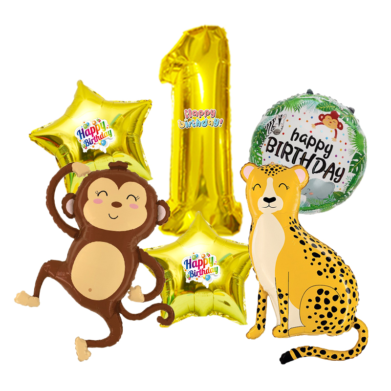 Balon Hewan Hutan Nomor 0-9 Ke - Wedding Zoo ulasan dan harga