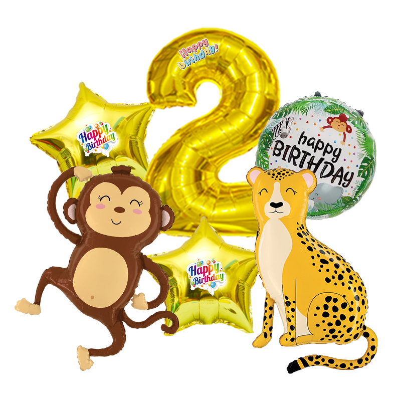 Balon Hewan Hutan Nomor 0-9 Ke - Wedding Zoo ulasan dan harga