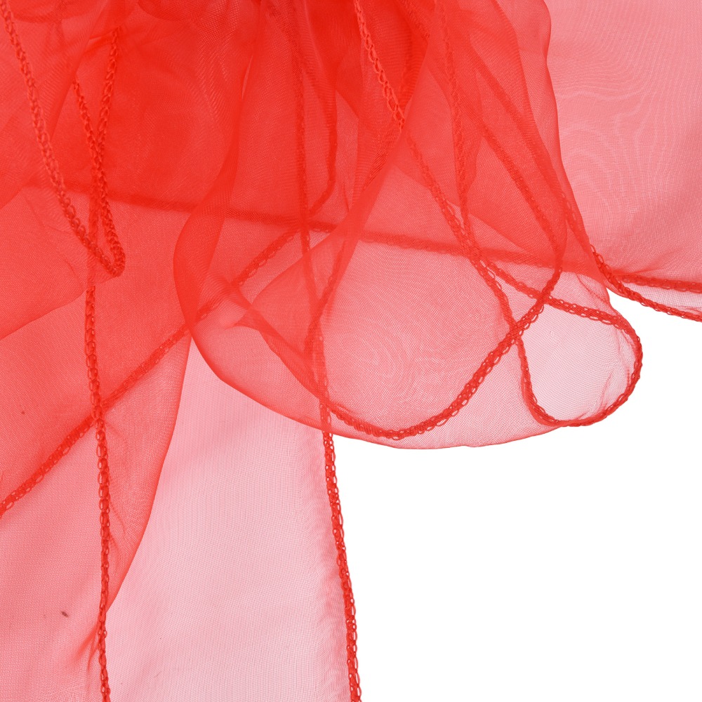 10 Buah Biru, Merah, Kuning, U - Chair Sash Organza ulasan dan harga