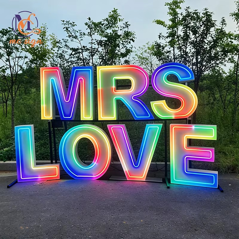 Papan Tanda LED Berdiri Sendir - Wedding Party Supply Rentals ulasan dan harga