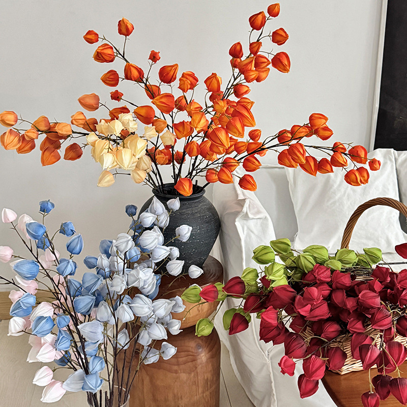 Ranting Bunga Lentera Buatan 1 - Wedding Floral Supply ulasan dan harga