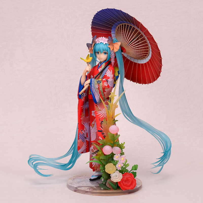 Figur Kimono Bunga Hatsune Mik - Good Floral & Wedding Decor Supply Photos ulasan dan harga