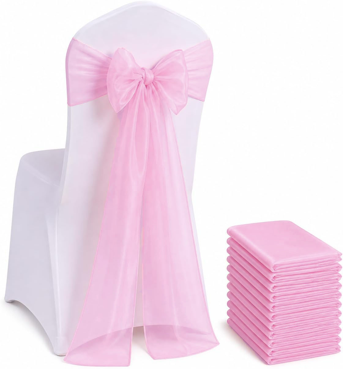Pita Organza untuk Kursi 100/5 - Chair Sash Organza ulasan dan harga