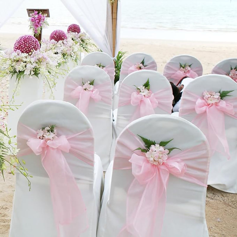 Pita Organza untuk Kursi 100/5 - Chair Sash Organza ulasan dan harga