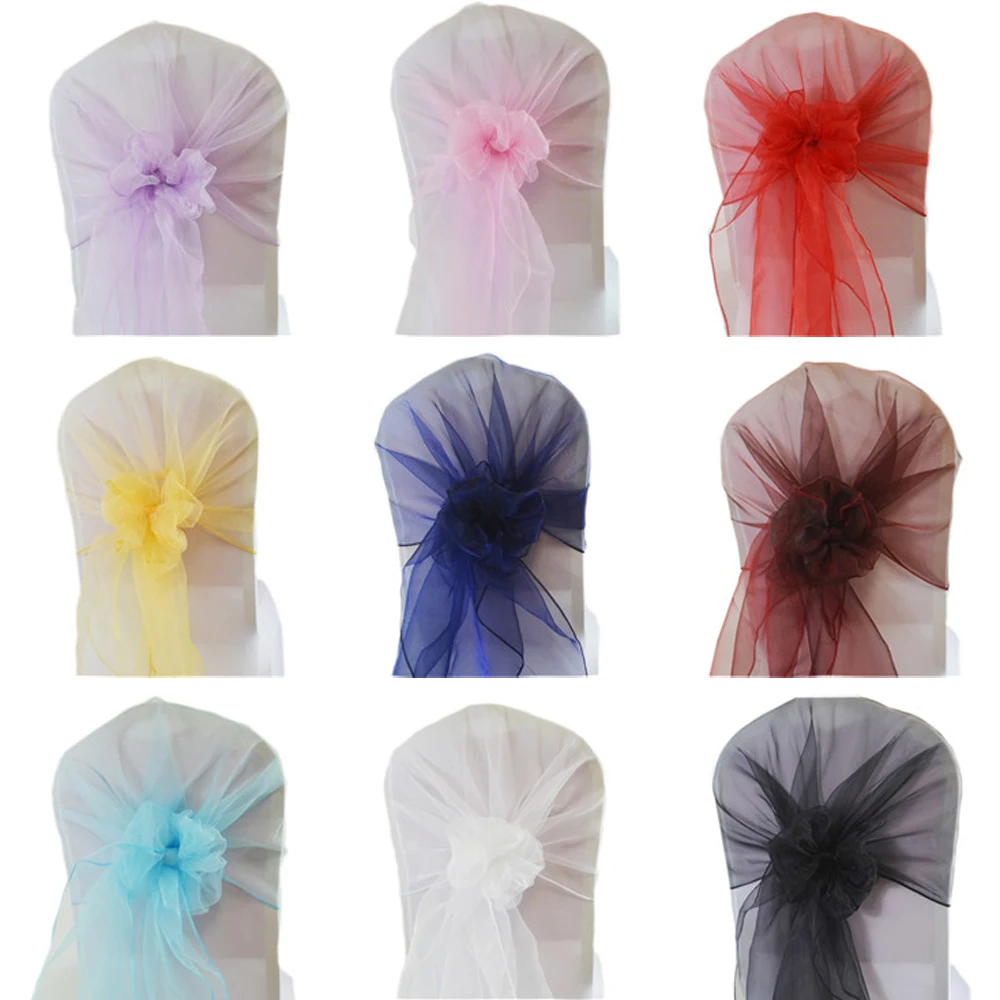65X275Cm Selempang Kursi Organ - Chair Sash Organza ulasan dan harga