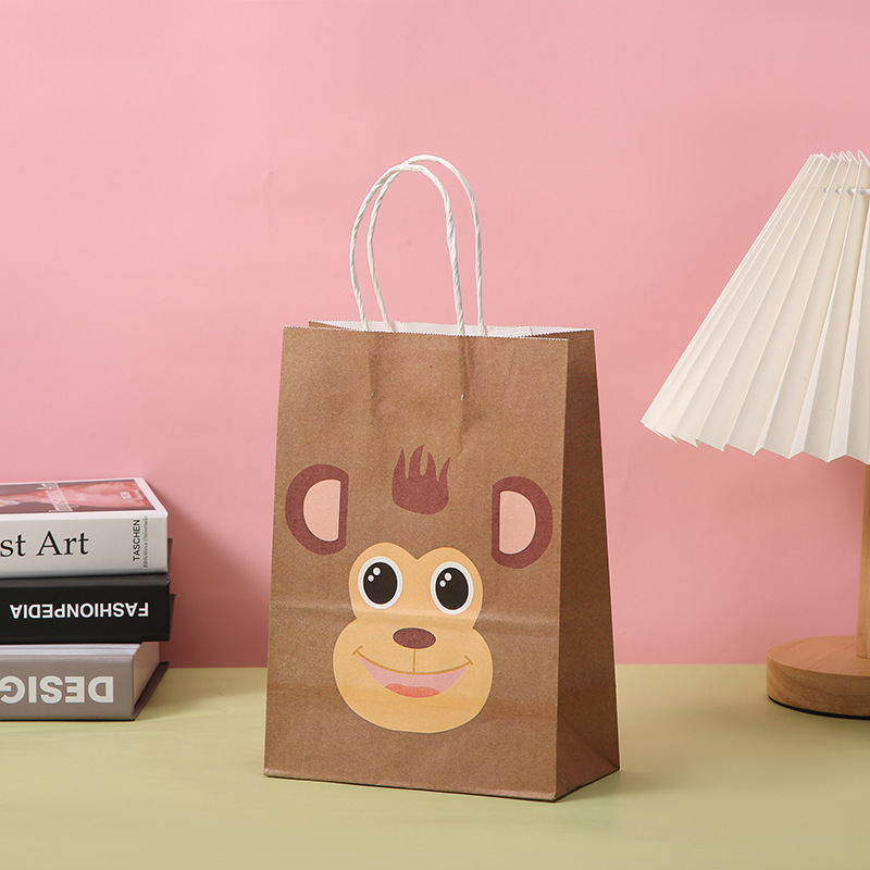 7 buah tas hadiah hewan hutan  - Wedding Zoo ulasan dan harga