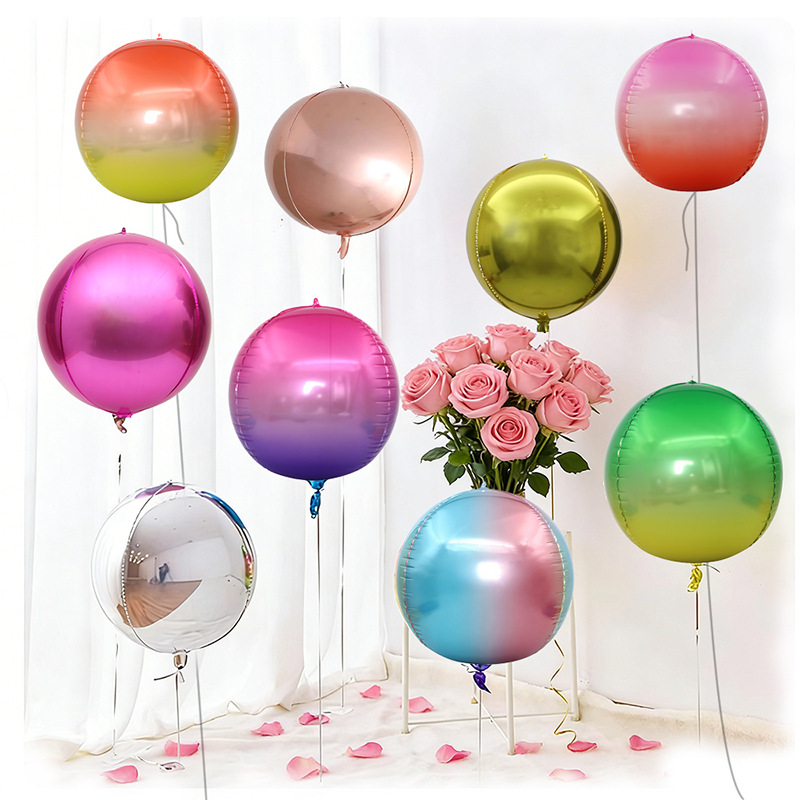 5pcs 10 18 22 Inch 4D Balon Bu - Wedding Decor Supply Store ulasan dan harga