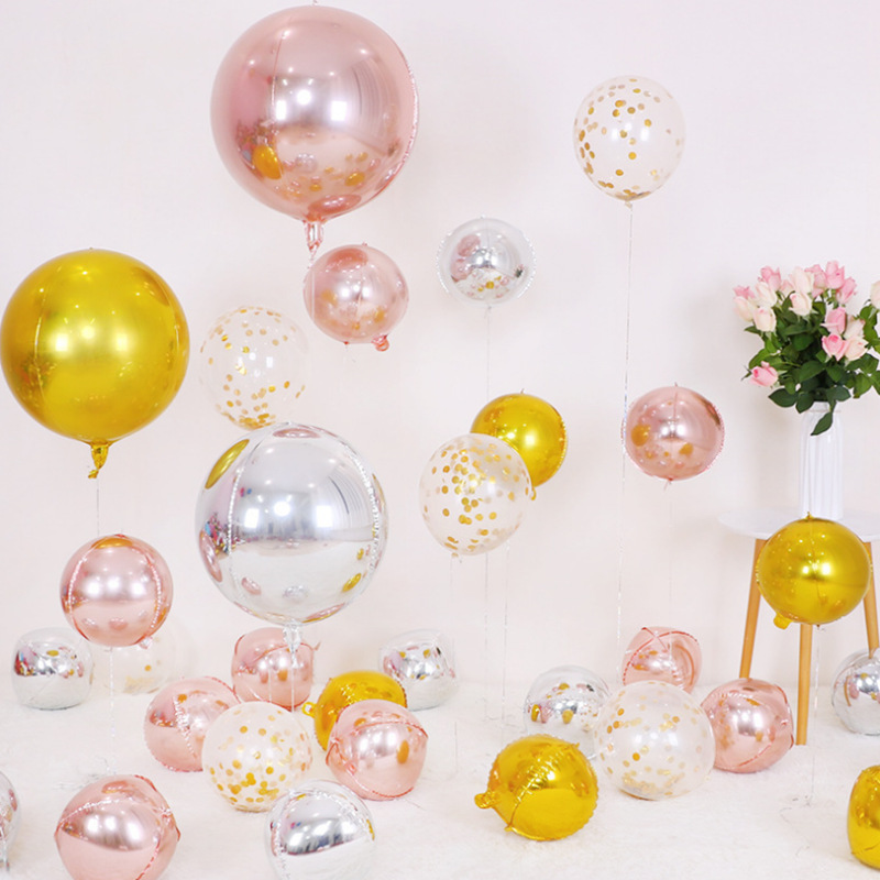 5pcs 10 18 22 Inch 4D Balon Bu - Wedding Decor Supply Store ulasan dan harga