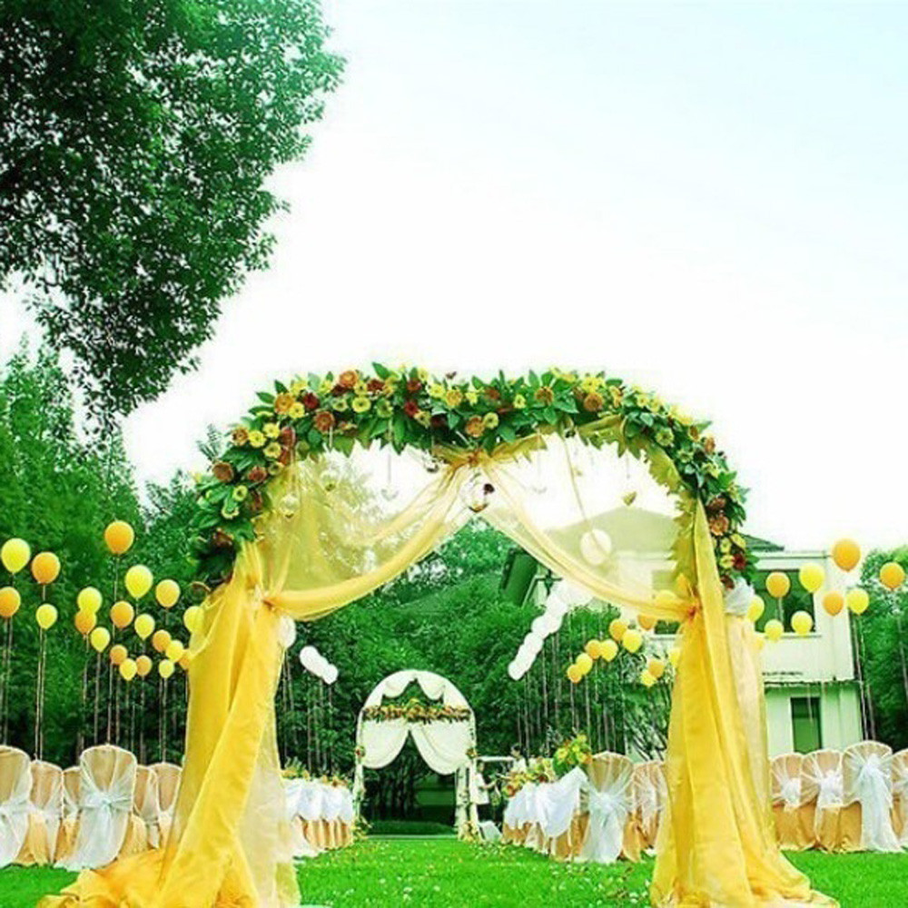 Kain tipis Organza kristal gul - Chair Sash Organza ulasan dan harga