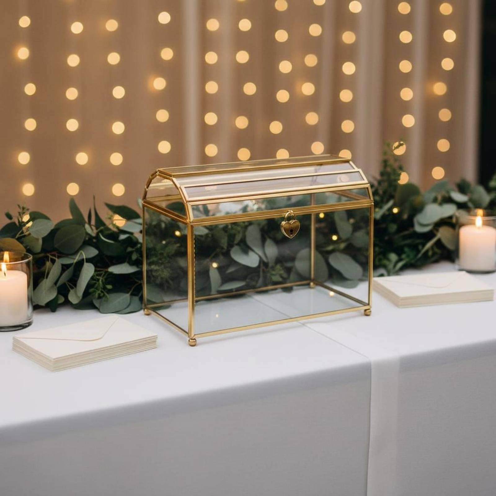 Kotak Kartu Transparan untuk K - Wedding Card Box ulasan dan harga