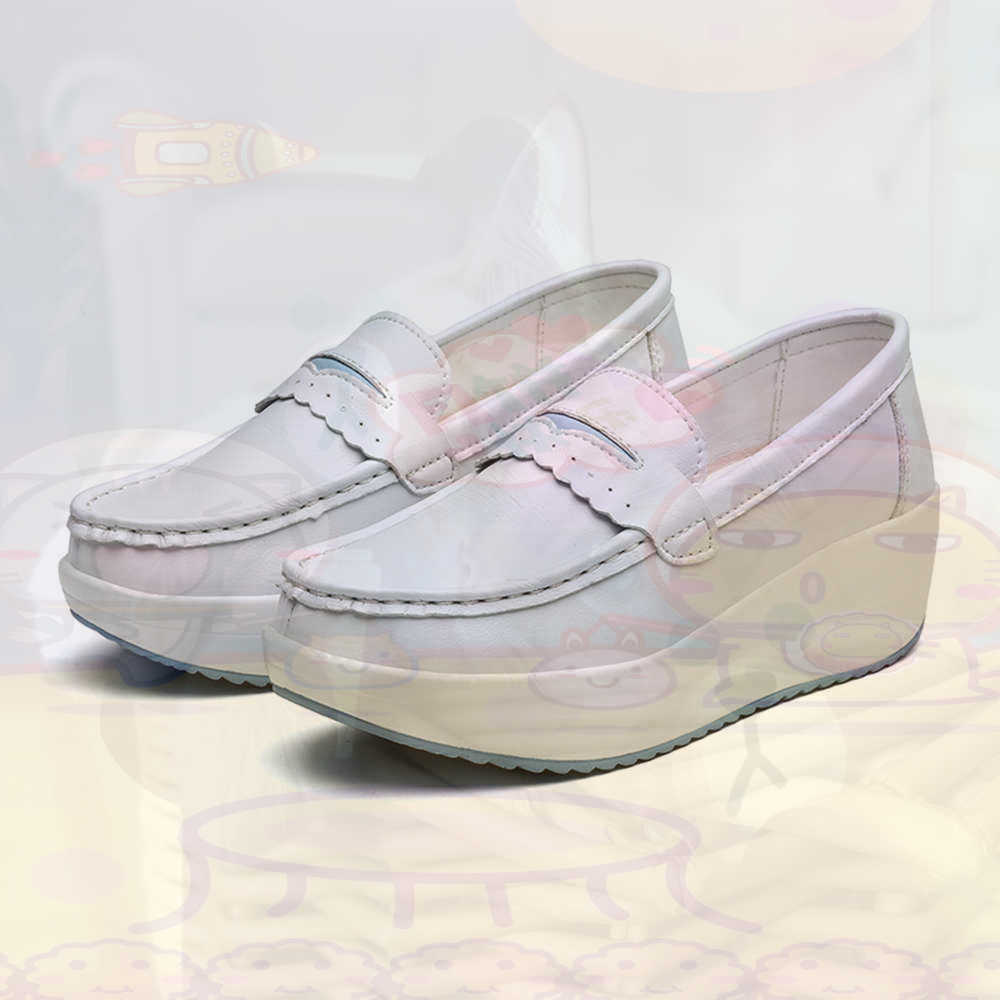 Plataform Sepatu Kets Merah Mu - Wedding Supply Resale ulasan dan harga