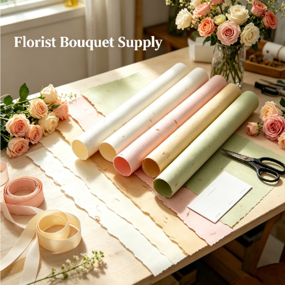 120g Kertas Pembungkus Bunga K - Good Floral & Wedding Decor Supply Photos ulasan dan harga