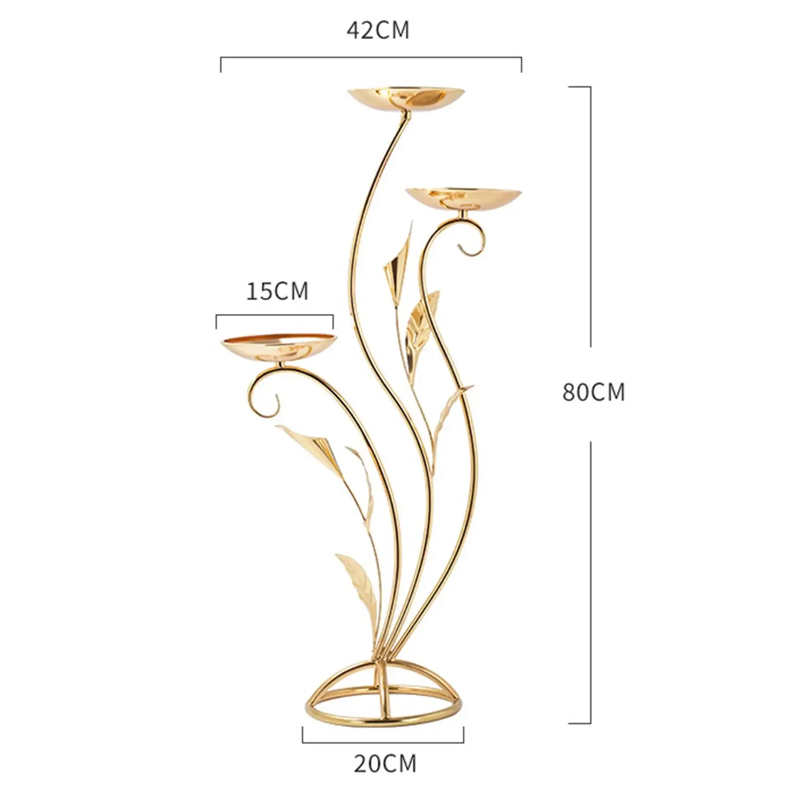 Tempat Bunga Emas untuk Toko P - Wedding Decor Supply Store ulasan dan harga