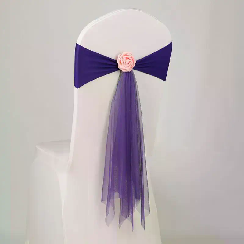 Sarung Kursi Organza, Bunga Sp - Chair Sash Organza ulasan dan harga
