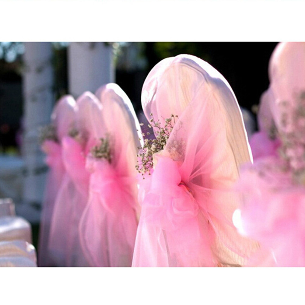 Kain Organza Gulung 900M Warna - Chair Sash Organza ulasan dan harga