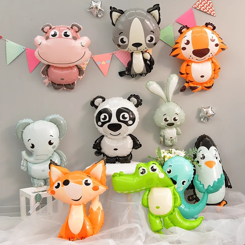 Balon Foil Hewan Versi Q Singa - Wedding Zoo ulasan dan harga