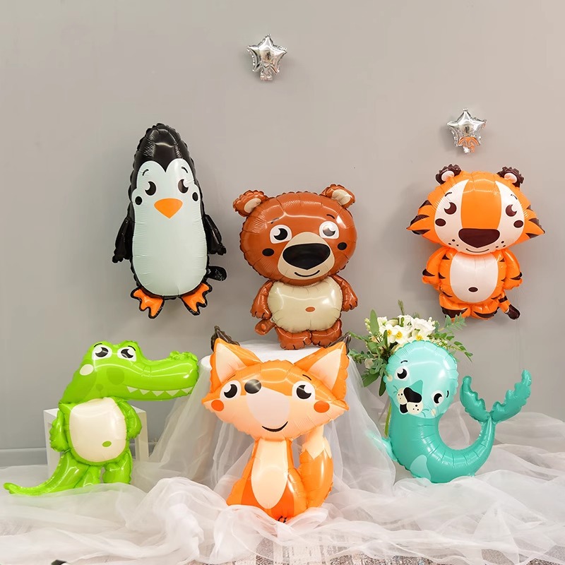 Balon Foil Hewan Versi Q Singa - Wedding Zoo ulasan dan harga