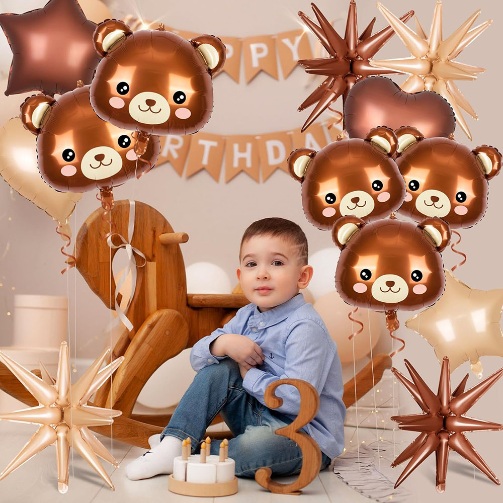 Balon Beruang, 14 balon Foil a - Wedding Zoo ulasan dan harga