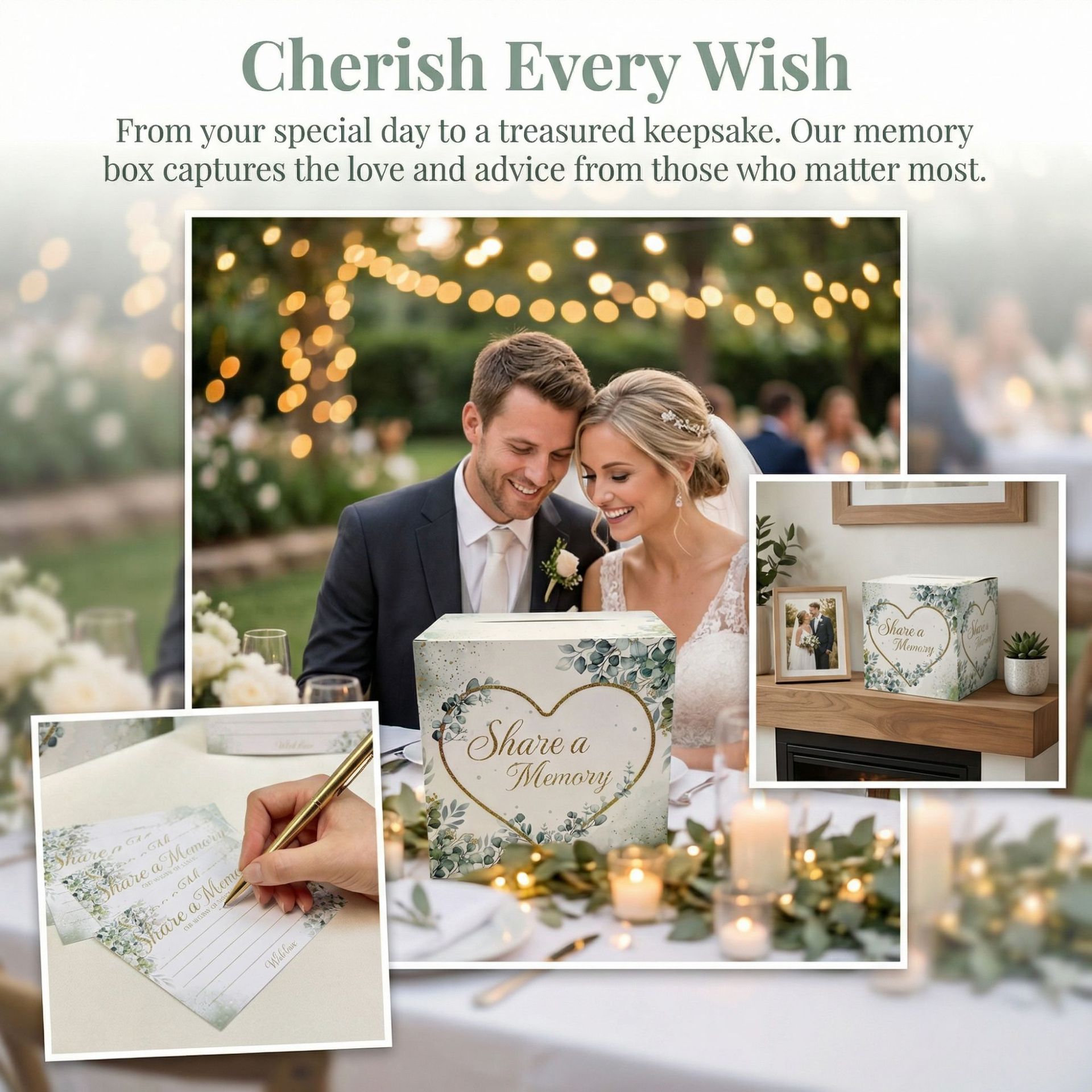 Kotak Kartu Pernikahan Bunga P - Wedding Card Box ulasan dan harga