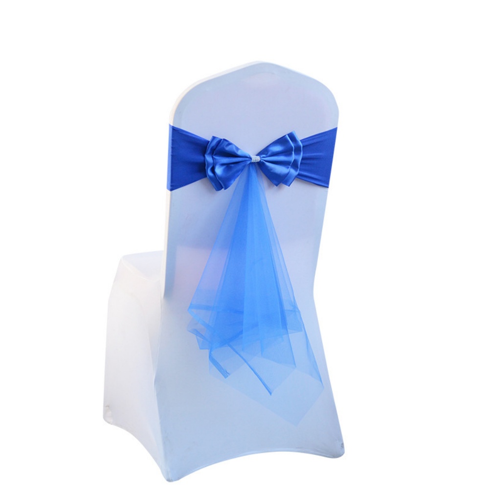 Pita Organza Ikat Pita Elastis - Chair Sash Organza ulasan dan harga