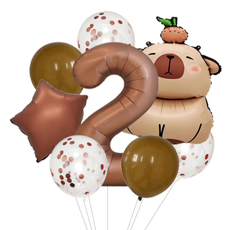 Koleksi Balon Capybara Bertema - Supply Wedding Venue ulasan dan harga