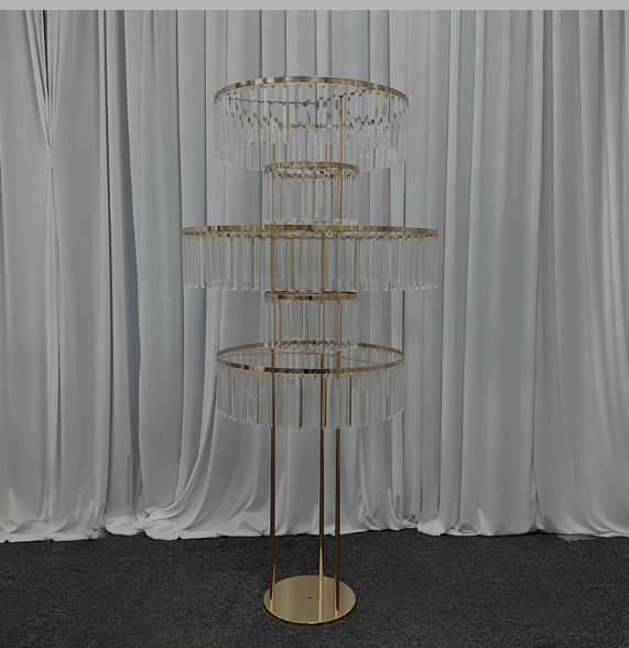 4 PCS Rak Bunga Kristal Penyan - Wedding Decor Supply Store ulasan dan harga