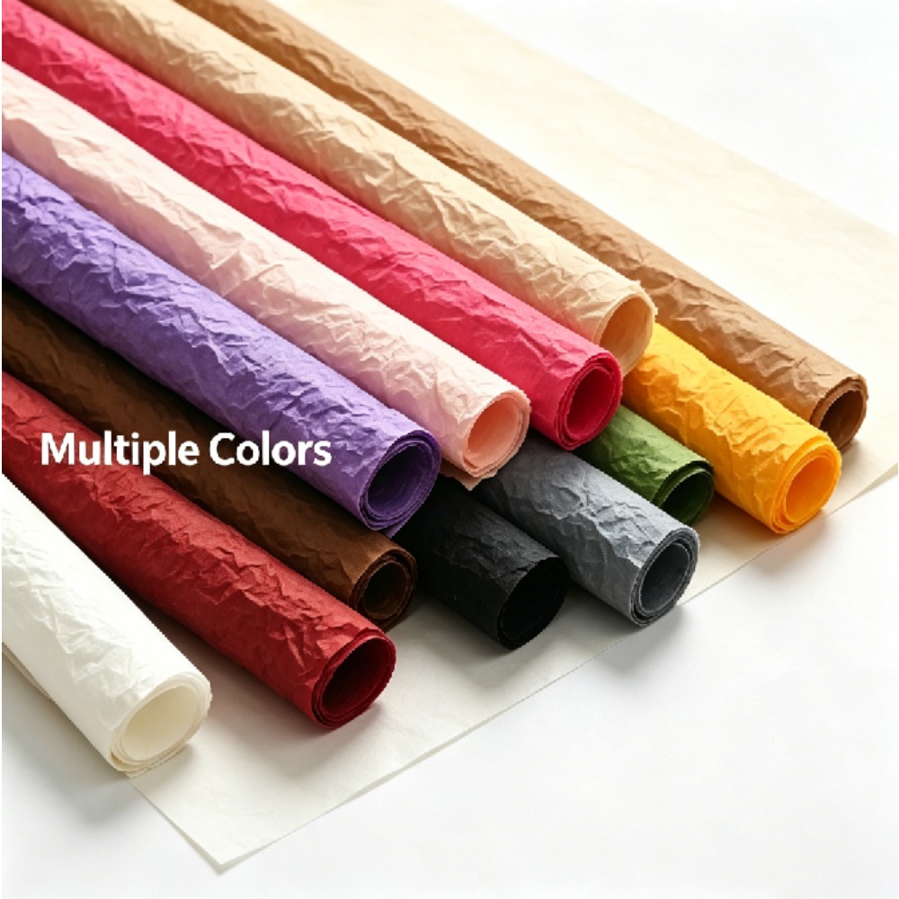 Kertas Kado Bunga Kerut Xuenai - Good Floral & Wedding Decor Supply Photos ulasan dan harga