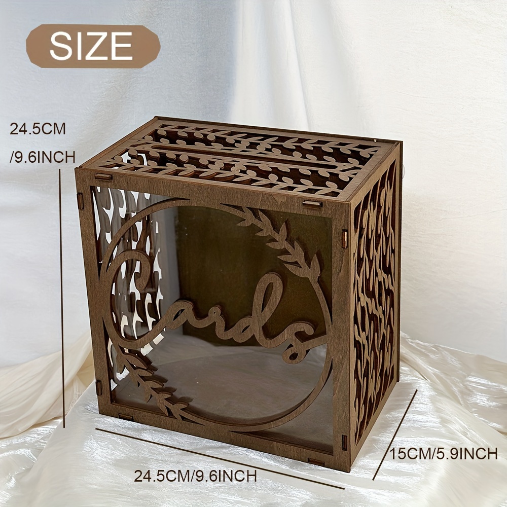 1 Buah Kotak Kartu Pernikahan  - Wedding Card Box ulasan dan harga