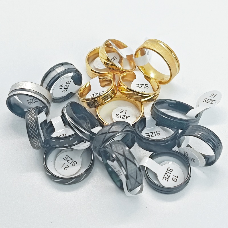 Grosir 18 Pcs Cincin Unisex Ba - Wedding Supply Resale ulasan dan harga