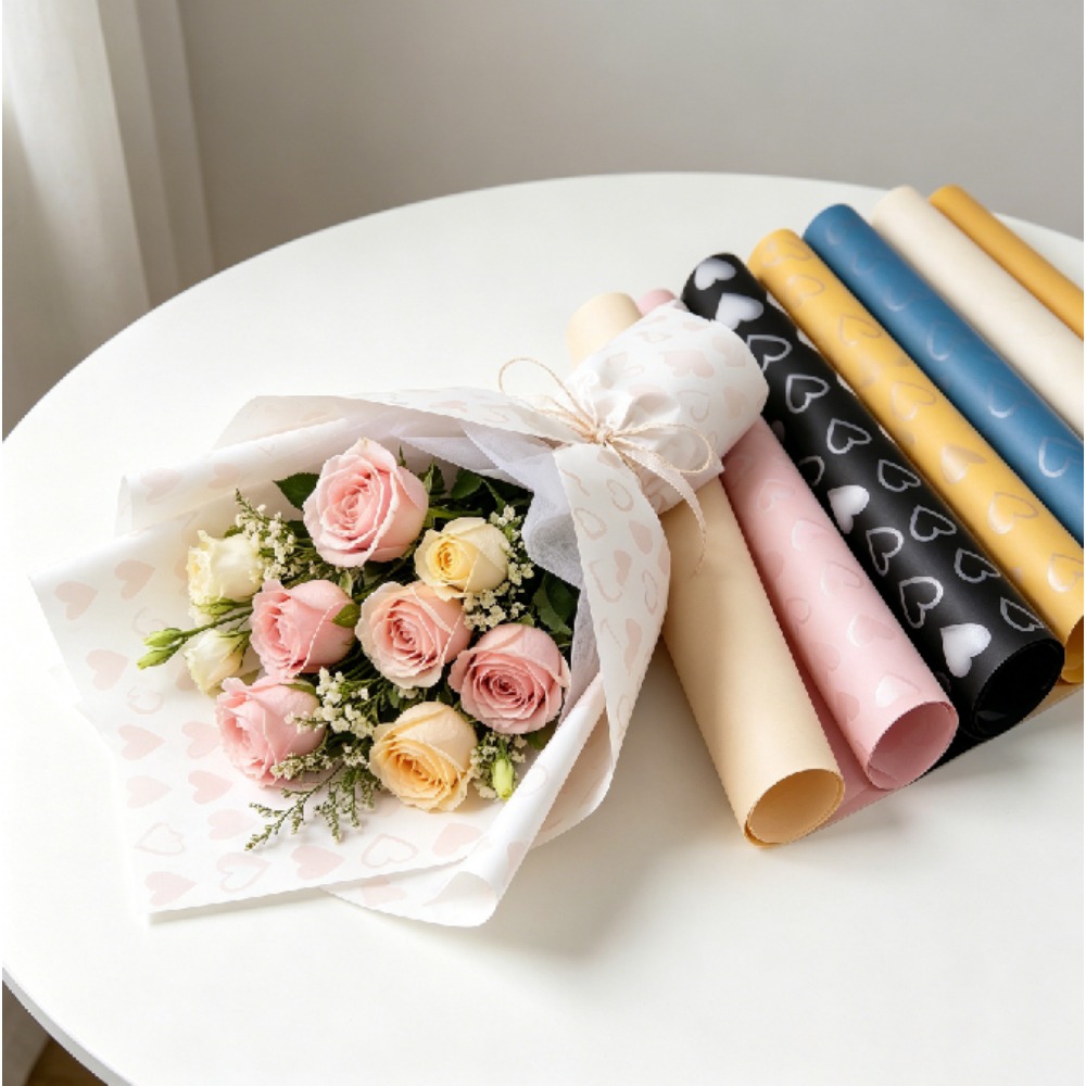 Kertas Pembungkus Bunga Silver - Good Floral & Wedding Decor Supply Photos ulasan dan harga